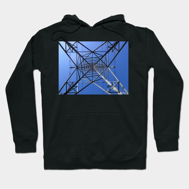 pylon and sky Hoodie by Simon-dell